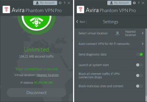 Avira Phantom VPN Pro Crack 4.14.3.298 + Activation Key 2024